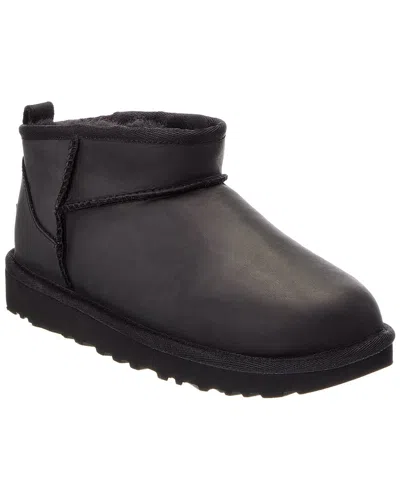 Ugg W Classic Ultra Mini Suede Bootie In Black