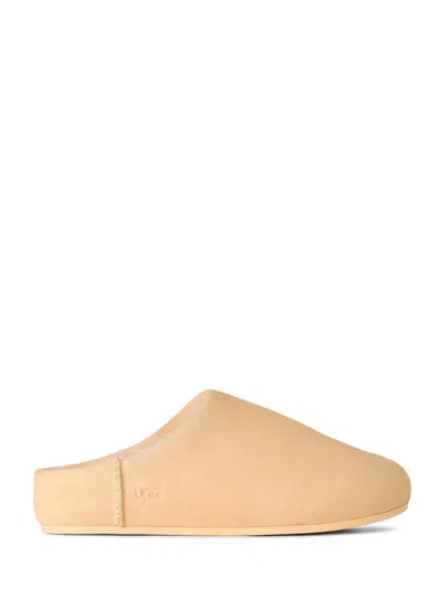 Ugg W Elea Slip-on Slippers In Neutral