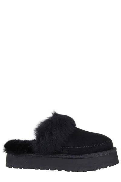 Ugg W Floppy Disk Chalet Slipper In Black