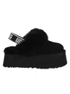 Ugg W Funkette Slipper In Black