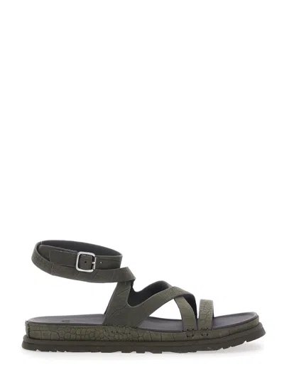Ugg Goldengaze Low Sandals Ankle Strap Design In Multi
