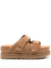 Ugg W Goldenstar Hi Slide Shoes In Brown
