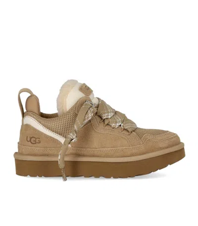 Ugg W Lowmel Sand Sneaker In Brown