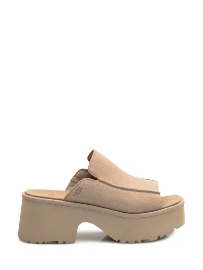 Ugg New Heights Slide In Beige