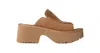 Ugg New Heights Slide Sandal In Chestnut