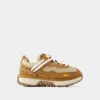 Ugg Retrofi Suede-panelled Running Sneakers In Brown