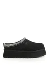 Ugg Tasman Slip-on Shearling Flat Mules In Black