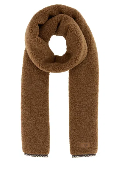 Ugg W Braid Scarf In Brown