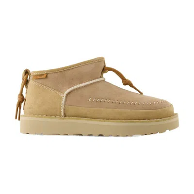 Ugg W Ultra Mini Crafted Regenerate Boots In Neutral