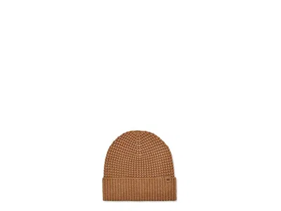 Ugg Waffle Cuff Hat Traditional Hats Chestnut: One Size In Brown
