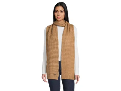 Ugg Waffle Scarf Scarves Chestnut: One Size In Brown