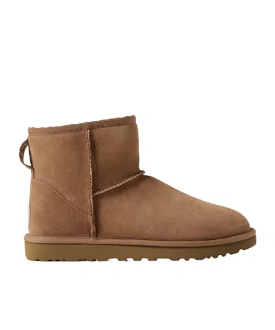 Ugg Waterproof Ankle Boots In Brown