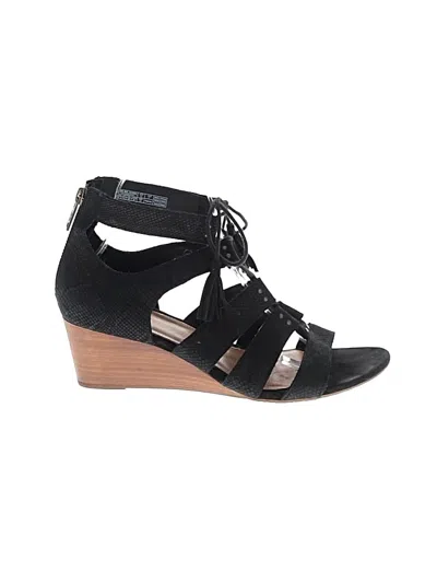 Pre-owned Ugg Wedges In Black