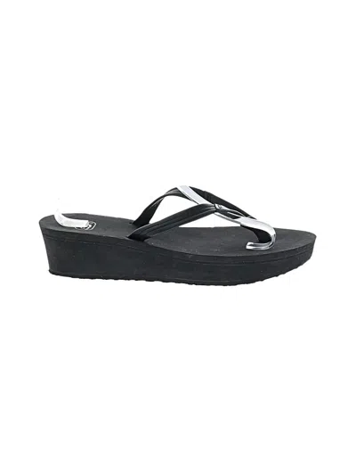 Pre-owned Ugg Wedges In Black