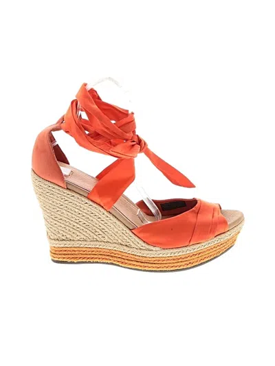 Pre-owned Ugg Wedges In Orange