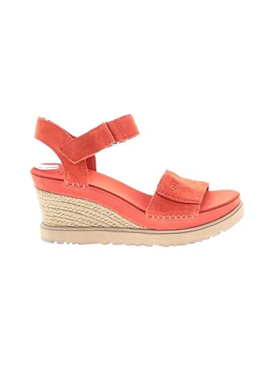 Pre-owned Ugg Wedges In Orange