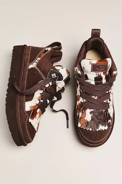 Ugg Western Chunky Sneakers In Brown