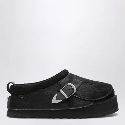 Ugg Western Pony Hair Moccasins For Women In Black