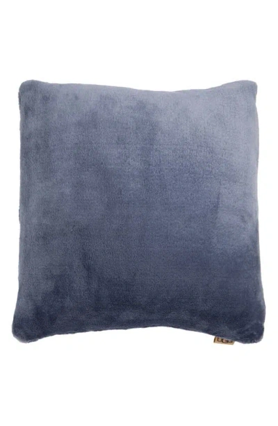 Ugg Whistler Plush Throw Pillow In Tahoe Blue