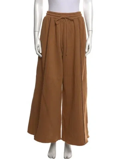 Pre-owned Ugg Wide Leg Pants In Brown