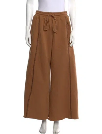 Pre-owned Ugg Wide Leg Pants In Brown