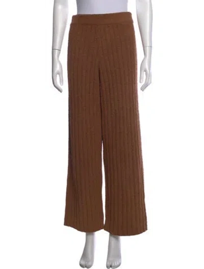 Pre-owned Ugg Wide Leg Pants In Brown