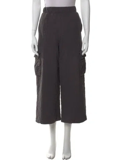 Pre-owned Ugg Wide Leg Pants In Gray