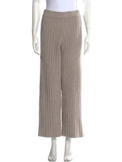 Pre-owned Ugg Wide Leg Pants In Grey/neutrals