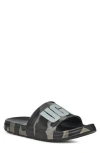 Ugg Wilcox Slide Sandal In Black/black