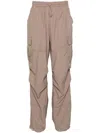 UGG UGG "WINNY" RIPSTOP TAPERED TROUSERS