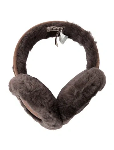 Pre-owned Ugg Winter Ear Muffs In Brown