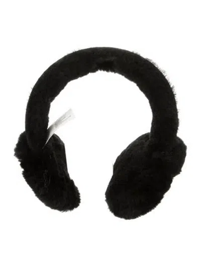Pre-owned Ugg Winter Earmuffs In Black