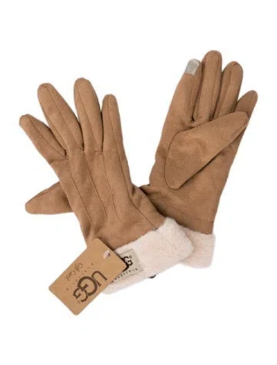 Pre-owned Ugg Winter Gloves In Neutrals