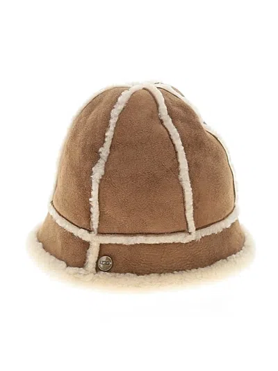 Pre-owned Ugg Winter Hat In Brown