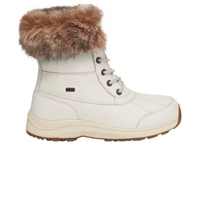 Pre-owned Ugg Wmns Adirondack Iii Tipped Boot 'white' | Women's Size 5