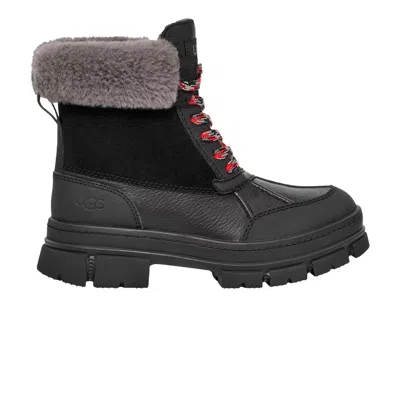 Pre-owned Ugg Wmns Ashton Addie Boot 'black'
