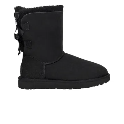 Pre-owned Ugg Wmns Bailey Bow Ii Boot 'black' | Women's Size 7