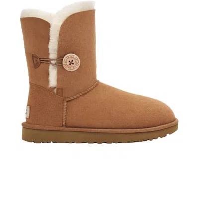 Pre-owned Ugg Wmns Bailey Button 2 Boot 'chestnut' | Brown | Women's Size 5