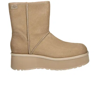 Pre-owned Ugg Wmns Cityfunc Mid Boot 'mustard Seed' | Tan | Women's Size 8.5