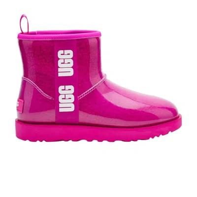 Pre-owned Ugg Wmns Classic Clear Mini 'dragon Fruit' | Pink | Women's Size 6
