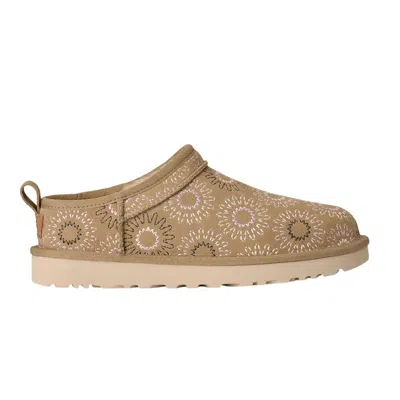 Pre-owned Ugg Wmns Classic Micro Sun Stitch 'mustard Seed' | Tan | Women's Size 7 In Brown