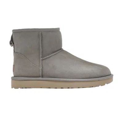 Pre-owned Ugg Wmns Classic Mini Ii Boot 'goat' | Grey | Women's Size 6 In Gray