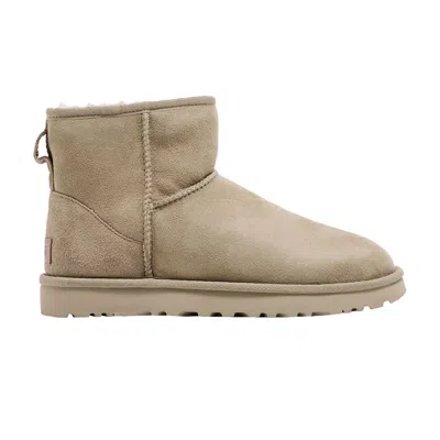 Pre-owned Ugg Wmns Classic Mini Ii Boot 'mustard Seed' In Tan