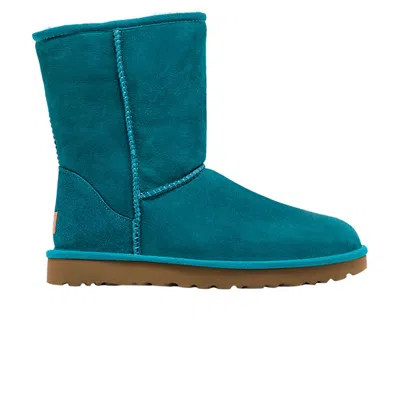 Pre-owned Ugg Wmns Classic Short Ii 'aquatic Blue' | Women's Size 5