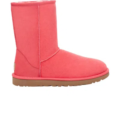 Pre-owned Ugg Wmns Classic Short Ii 'nantucket Coral' | Pink | Women's Size 6