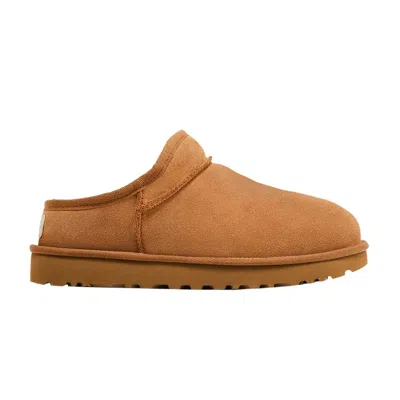 Pre-owned Ugg Wmns Classic Slipper 'chestnut' In Brown