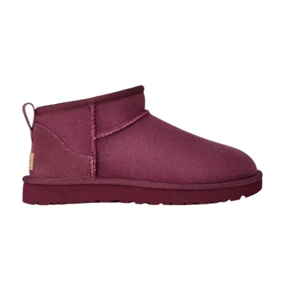 Pre-owned Ugg Wmns Classic Ultra Mini Boot 'burnt Magenta' | Pink | Women's Size 9