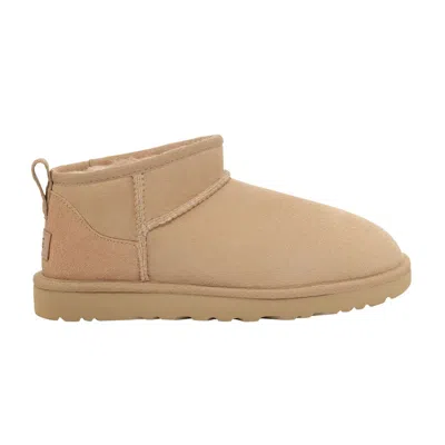 Pre-owned Ugg Wmns Classic Ultra Mini Boot 'driftwood' | Tan | Women's Size 11