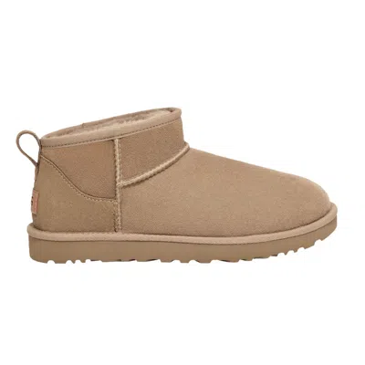 Pre-owned Ugg Wmns Classic Ultra Mini Boot 'dune' | Tan | Women's Size 7
