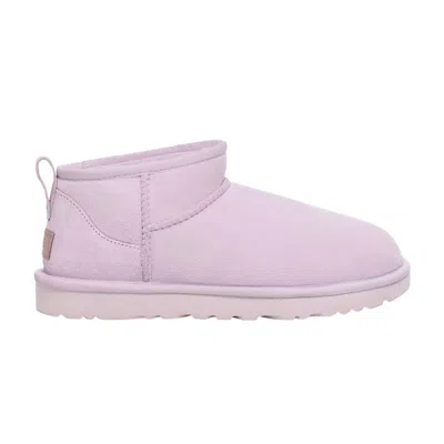 Pre-owned Ugg Wmns Classic Ultra Mini Boot 'lavender Fog'